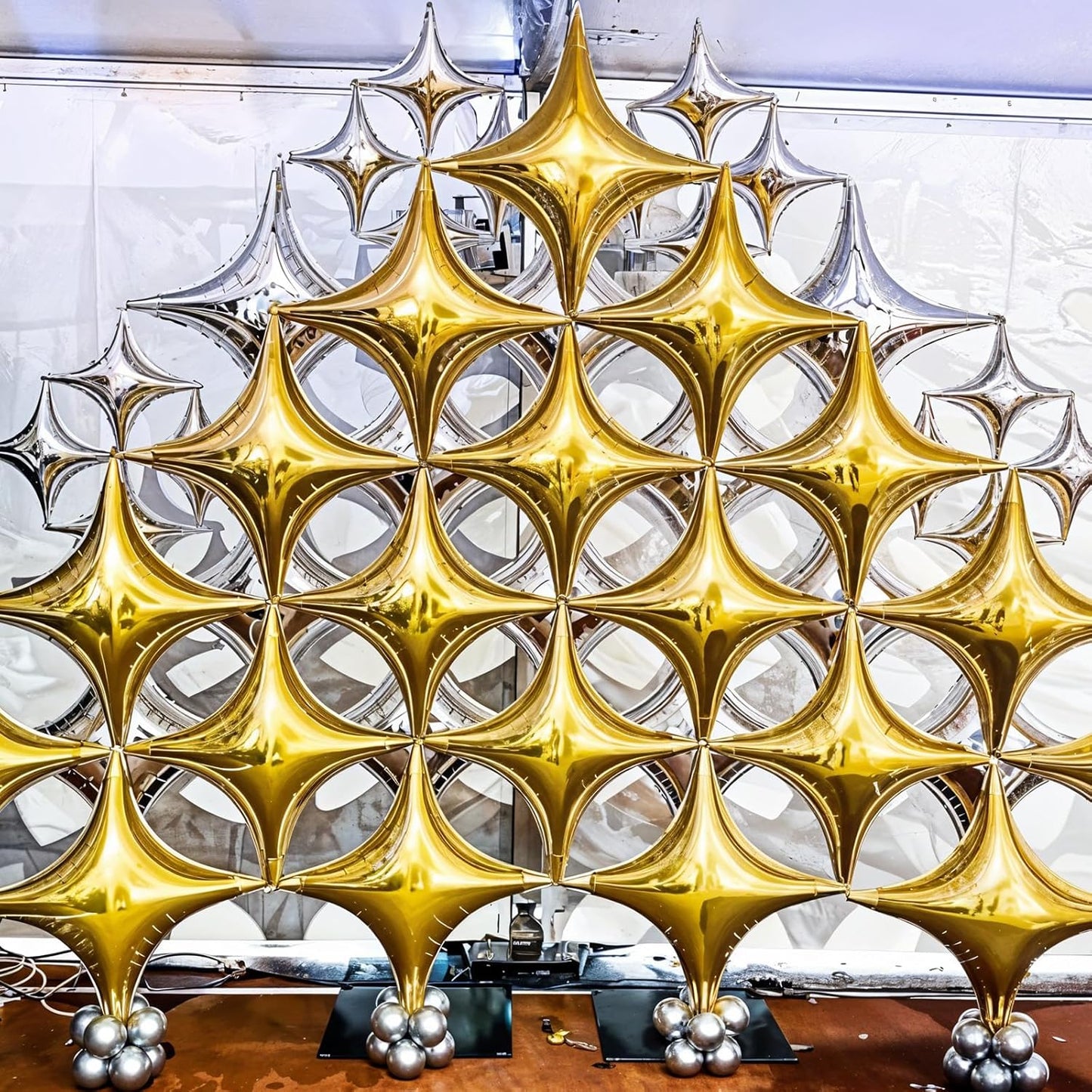 HILAVO Crown Balloons, Large Gold Foil Crown Balloons Gold Crowns Decoration for King and Queen Party Royalty Birthday Wedding Party Baby Shower Decorations Supplies