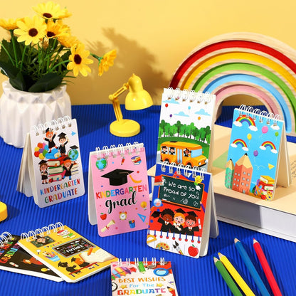 MARFOREVER 24 Pack Mini Animal Notepads Cat Dog Themed Party Favors Cat Dog Mini Spiral Notepads Pet Kitty Gifts for Birthday Teacher Students Reward School Classroom Supplies Goodie Bags Stuffers