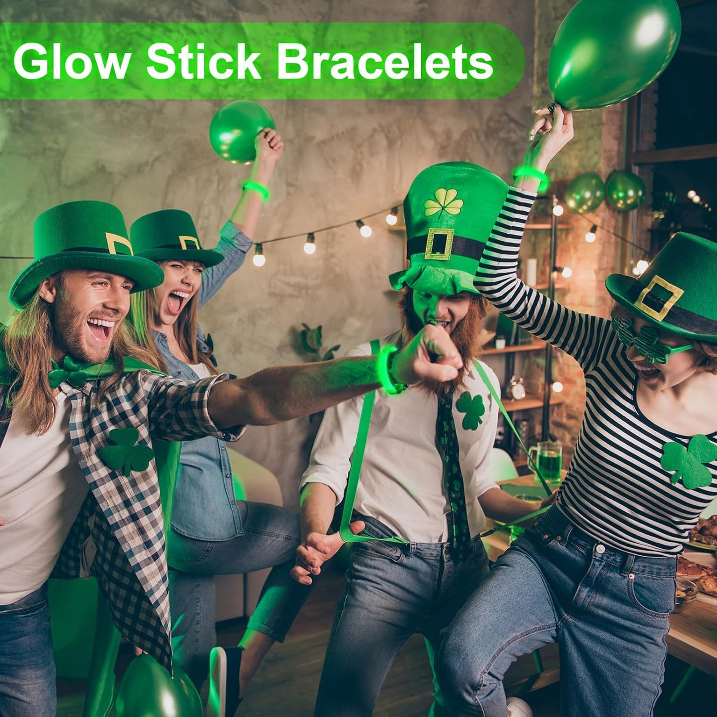 Kigeli 60 pcs Glow Sticks with Connectors Party Favors, 9" Glow Wristbands in The Dark Party Supplies for Carnival, Easter, Halloween, and Music Festival Supplies