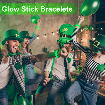 Kigeli 60 pcs Glow Sticks with Connectors Party Favors, 9" Glow Wristbands in The Dark Party Supplies for Carnival, Easter, Halloween, and Music Festival Supplies
