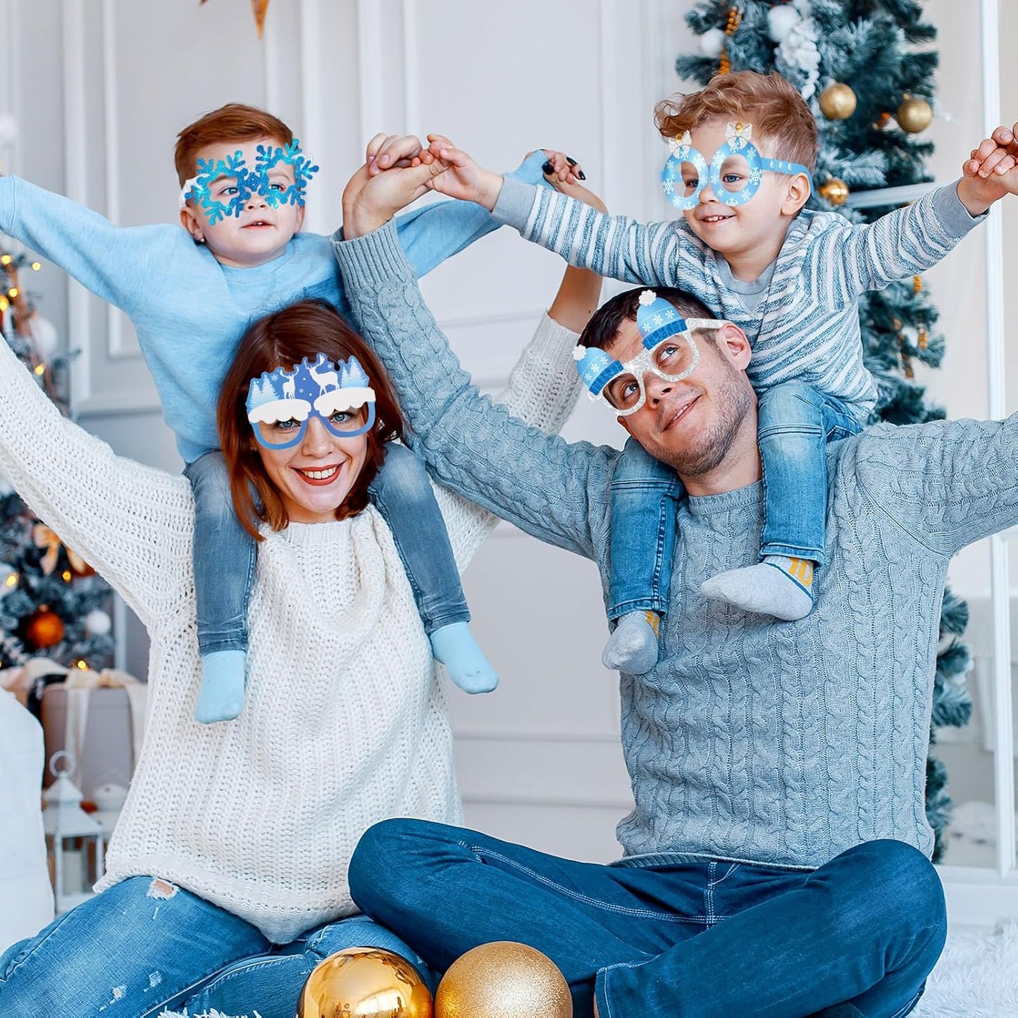 32 Pcs Spa Party Favors Paper Glasses Makeup Paper Eyeglasses Frames Spa Photo Booth Props Selfie Props for Makeup Birthday Party Decorations