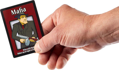 Apostrophe Games Mafia The Party Game – Game of Lying, Bluffing, Deceit –38 Role Cards, Card Game for Adults and Teens – Interactive Board Game for Friends, Family
