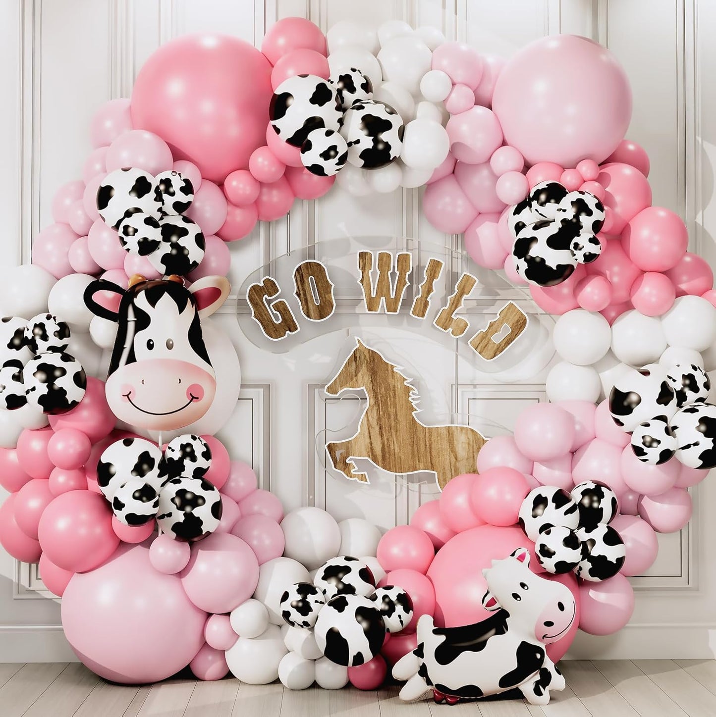 ALL-IN-1 Red Black and White Balloon Arch Kit for Red and Black Birthday Party Decorations – Reds and Blacks Balloons for White Black and Red Balloon Garland Kit – Graduation Black and Red Balloons