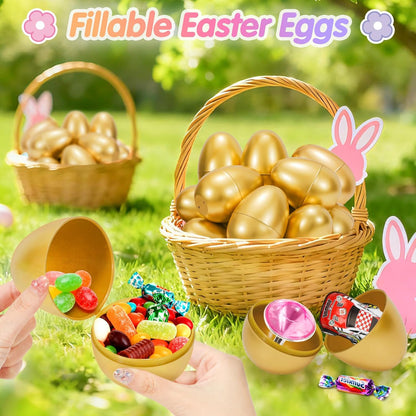 SevenQ Toy Cars Easter Basket Stuffers 24 Pcs, Prefilled Easter Egg Fillers Race Car Party Favors for Kids Birthday Goodie Bag Treasure Box Toys for Classroom Treat Prizes Pinata Egg Hunt Supplies