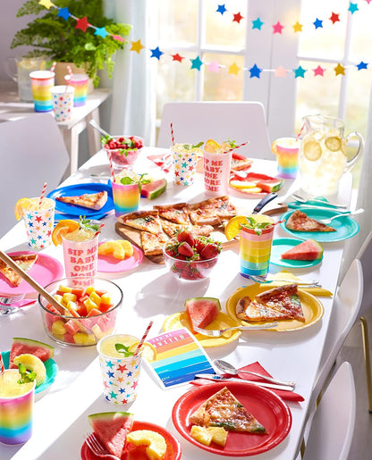 American Greetings Rainbow Party Supplies, Lunch Napkins (50-Count)