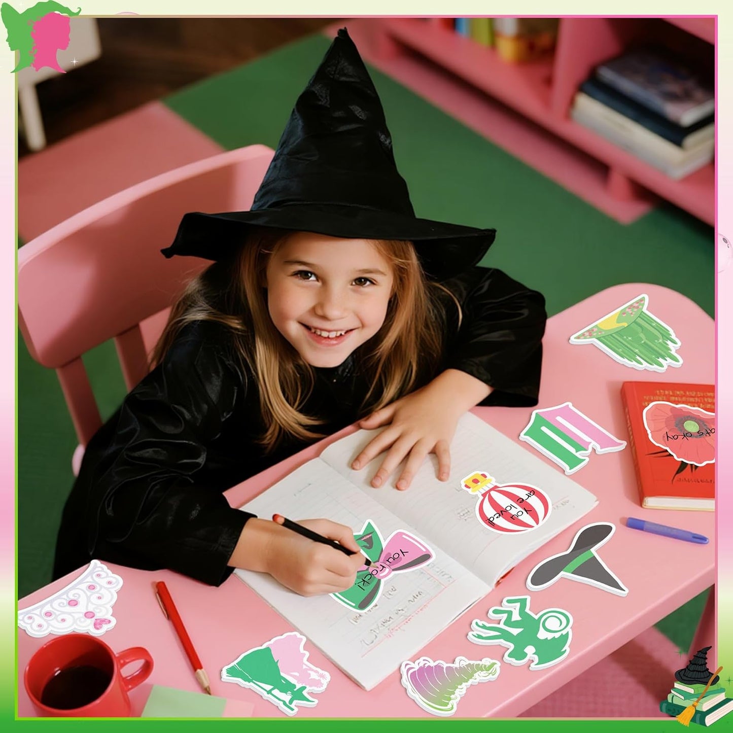 AgincBerry Smile Face Sticky Notes - 30PCS Back to School Colorful Preppy Self-Stick Notes Mini Smile Face Memo Pads Creative Shaped Notepad Writing Sticky Note for Office Home Gift Tab Supplies