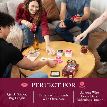 Horrible Therapist: Extra Horrible Edition by Exploding Kittens - A Card Game for 3-8 Players, Ages 17+ - Adult Party Game for Family Night