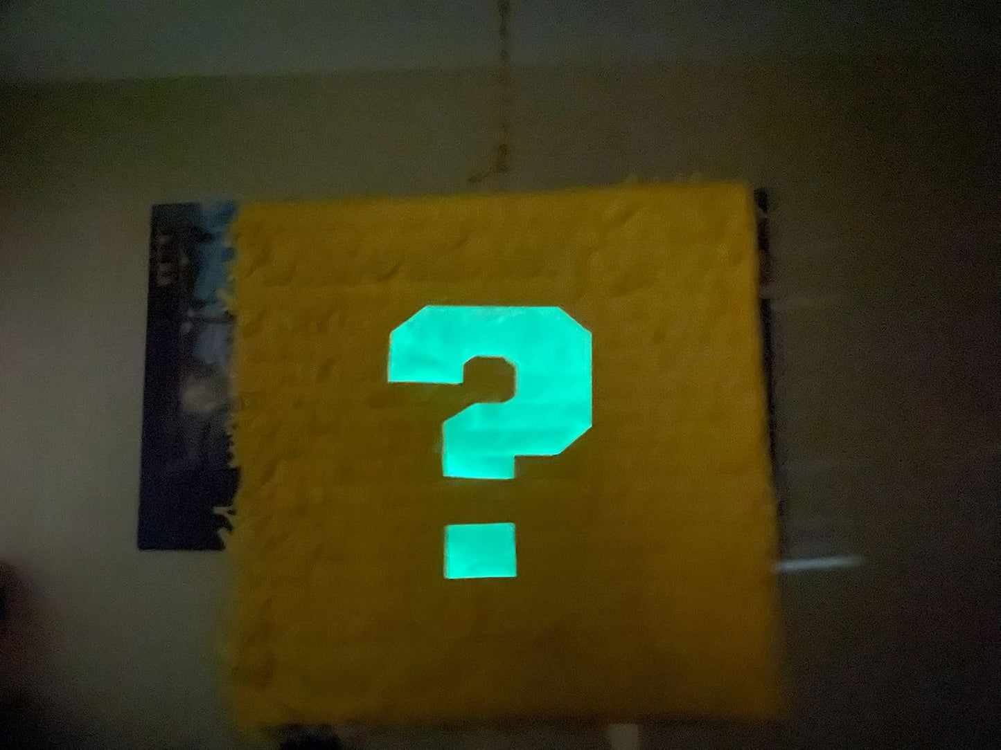 Super Gaming 13” Piñata Storage Glowing Box Perfect for Birthdays, Parties, Gaming - Piñata Large