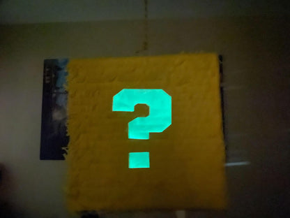 Super Gaming 13” Piñata Storage Glowing Box Perfect for Birthdays, Parties, Gaming - Piñata Large