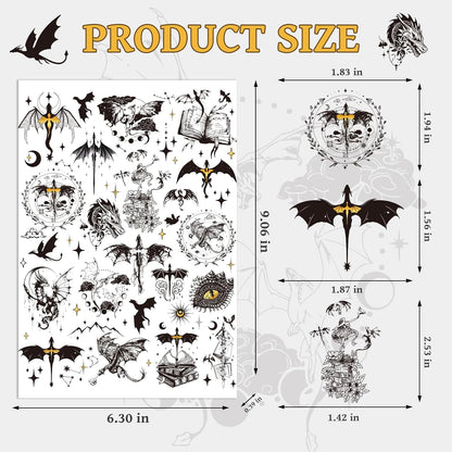 Black 6 7 Temporary Tattoos, 8 Sheets Funny 67 Party Favors Decorations, Six Seven Number Tattoo Stickers for Sport Teams Activity Party Supplies Gifts Prizes Rewards