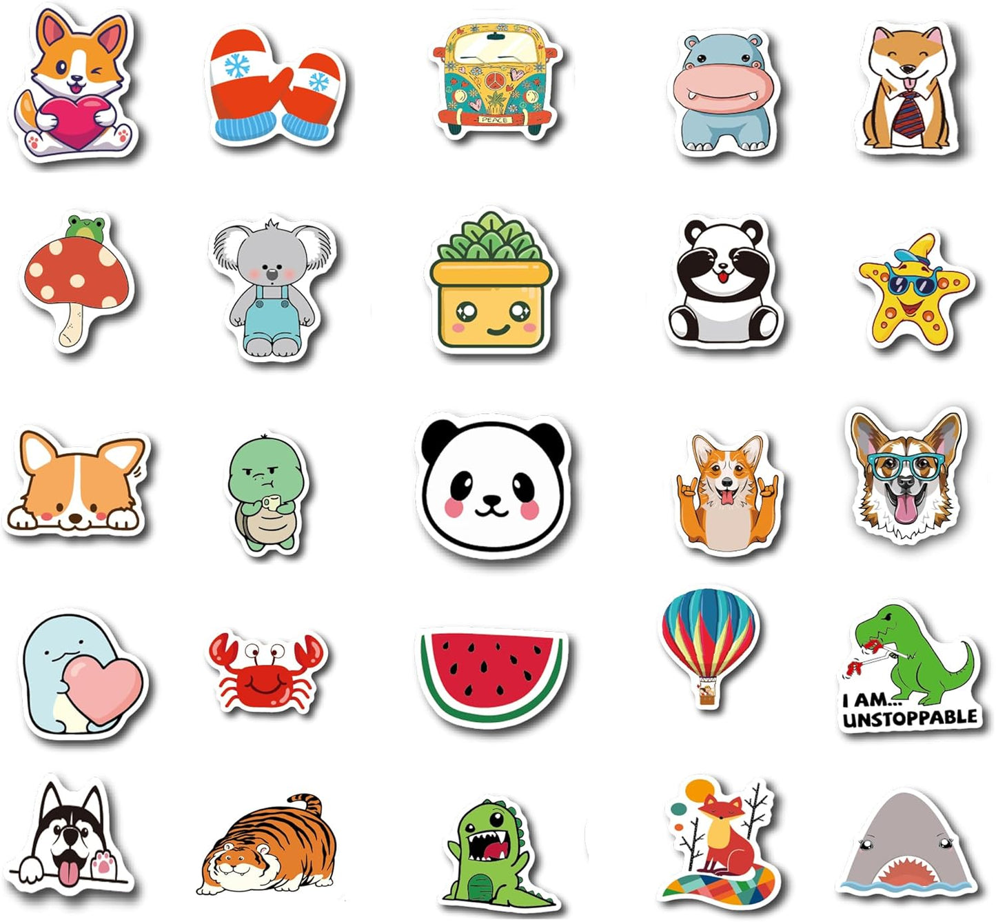200PCS Waterproof Vinyl Stickers for Water Bottles, Cute Kids Stickers for Classroom Decor, Teacher Supplies & Classroom Must Haves