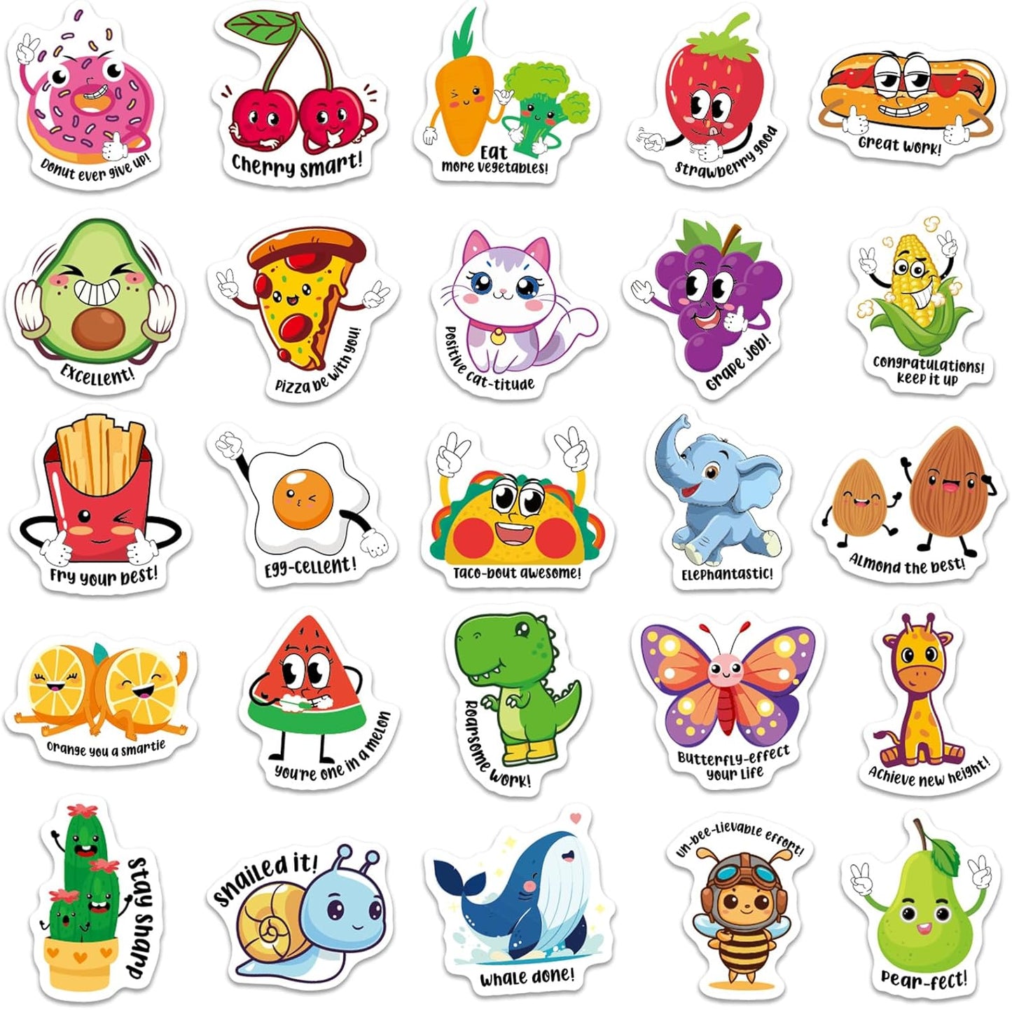 200pcs Student Reward Fun Sticker Store, Motivational Bulk Stickers for Kids Classroom, Teacher Prizes for Students