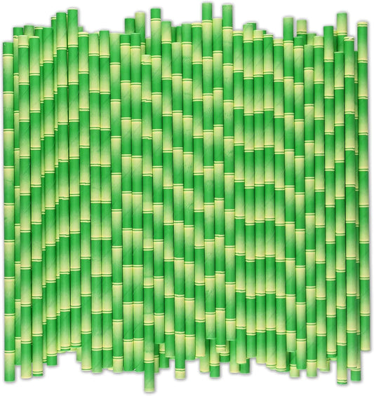 Black Paper Straws 1000 Count - 7.75" x 0.24", 100% Biodegradable & Compostable, Disposable Drinking Straws Bulk - Cocktail, Bars, Restaurants