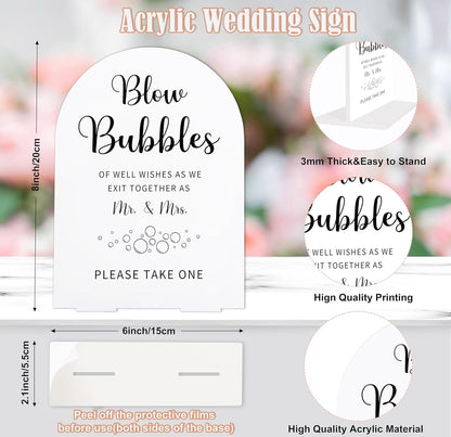 Sign Our Bible Wedding Sign, White Acrylic Wedding Guest Book Sign, Bridal Shower Decor, Elegant Arch Acrylic Table Top Signs for Reception Marriage Engagement Party Decorations