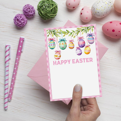 Easter Scavenger Hunt Games, Easter Treasure Hunt Clues Game Cards, Family Party Games for Kids and Adults, Holiday Party Game for Activities Decorations Supplies, 5x7 Inch (Indoor)-A03