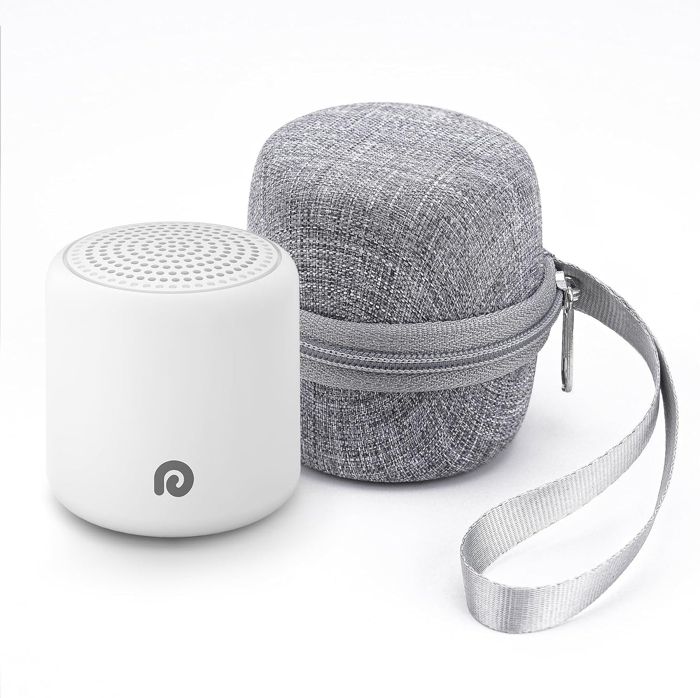 Dreamegg Portable Travel White Noise Machine for Sleep, Features Powerful Battery, Egg-Sized, 16 Nature Sounds, Timer, for Baby Adults Office Privacy Home Gift, Cream