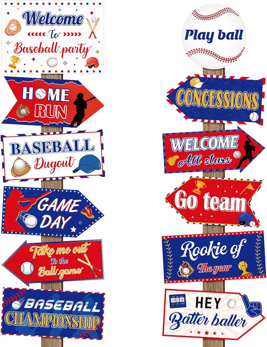 24 Pieces Retirement Decorations Retirement Party Directional Sign Retired Welcome Signs for Adults Retirement Themed Party Decorations Birthday Party Supplies