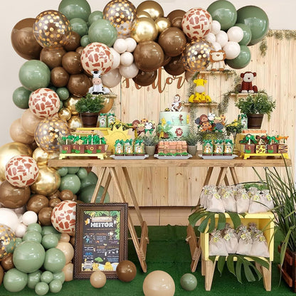 Amandir 153pcs White Sand Balloons Arch Garland Kit Different Sizes 18 12 10 5 Inch Cream Beige Sand White Latex Balloon for Birthday Boho Neutral Baby Shower Wedding Anniversary Party Decorations