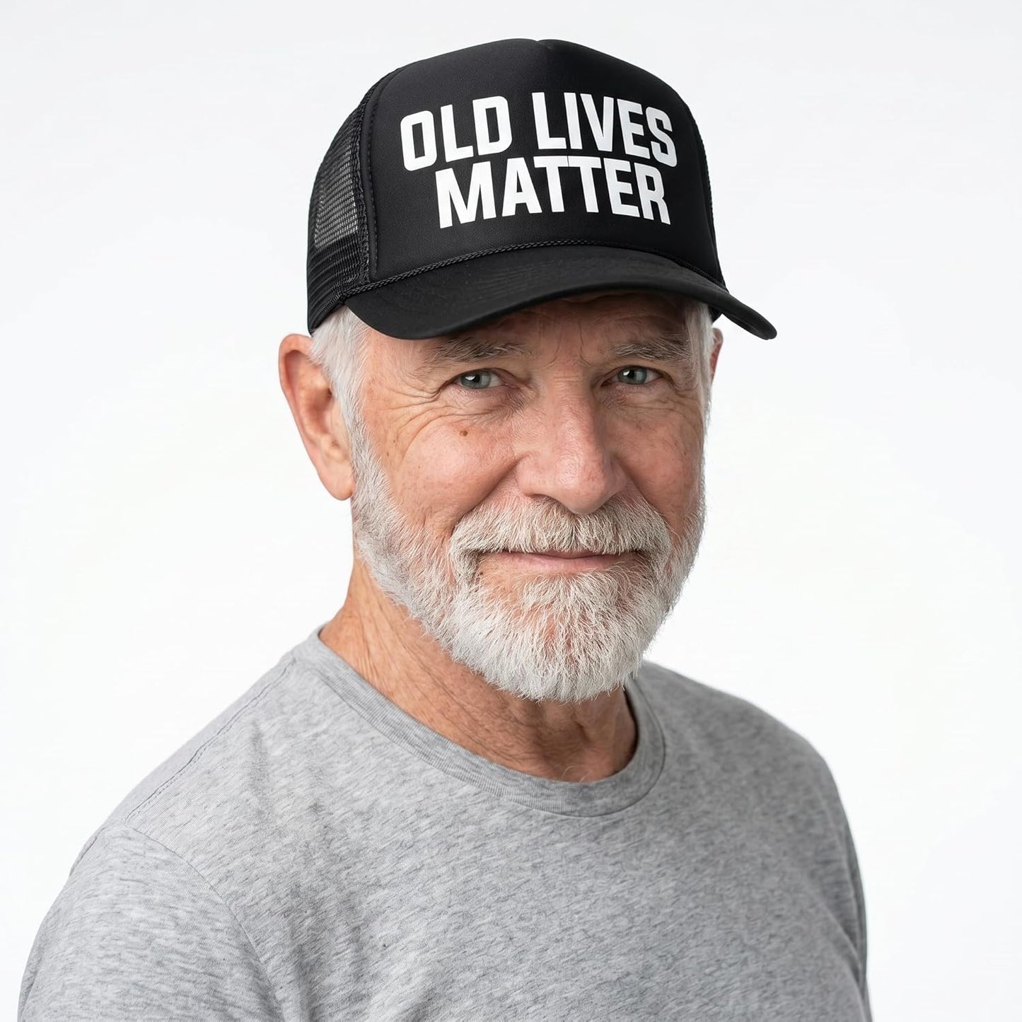Funny Birthday Party Novelty Trucker Hat - Birthday and Retirement Gifts for Him or Her - Party Decorations, Supplies and Gifts Black