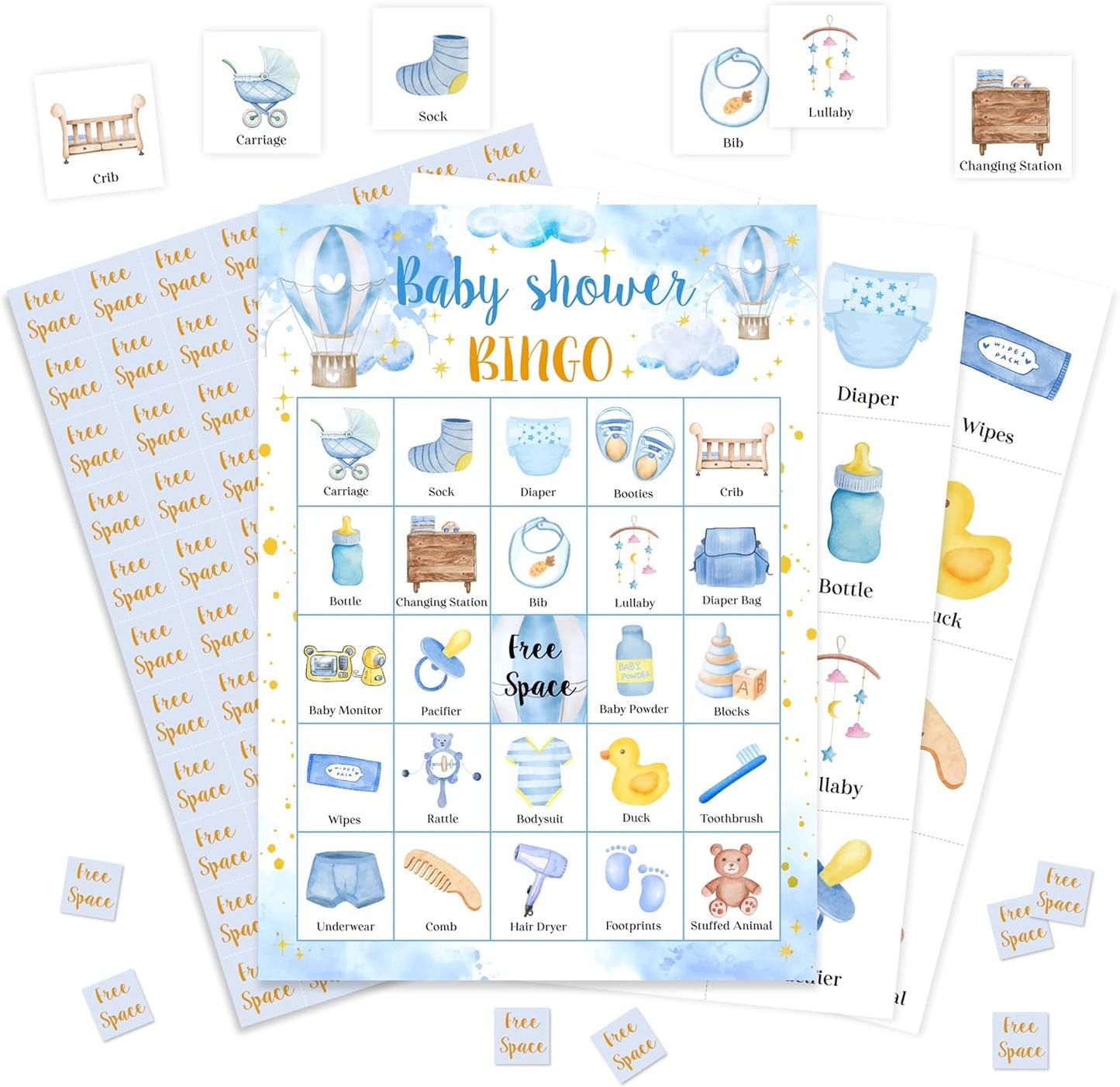 Book Bingo Game, Reading Party Bingo Cards Set, Read Themed Party Games Supplies for Book Lovers, Adults Family Friends Holiday Activities Favors Decorations for 24 Player, 01