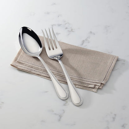 Reed & Barton Lyndon 2pc Dessert Set, 0.8 LB, Metallic