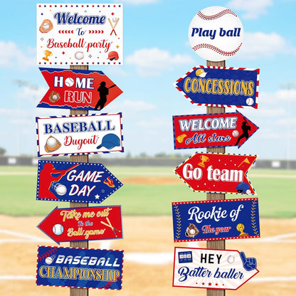 24 Pieces Retirement Decorations Retirement Party Directional Sign Retired Welcome Signs for Adults Retirement Themed Party Decorations Birthday Party Supplies