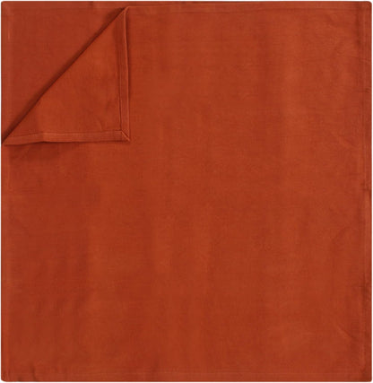 ACCENTHOME Natural Cotton Linen Napkin Set of 12 18x18 inch Dinner Napkins - Washable Soft Premium Hotel Quality Reusable Hemmed Edges Napkins Perfect Table Linens for Family Dinners, Weddings