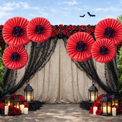 Giegxin 20 Pcs 31.5'', 23.6'', 11.8'', 9.8'' Pink Giant Paper Flower Boho Large Tissue Flower for Wall Pink Pom Pom Floral Decoration for Wall Wedding Bridal Shower Classroom Tea Party Birthday Decor