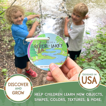 Children's Scavenger Hunt | Toddler Activities | Games for 2, 3 Year Old's & Up | Kids Educational Scavenger Hunt Cards (Camping Edition)