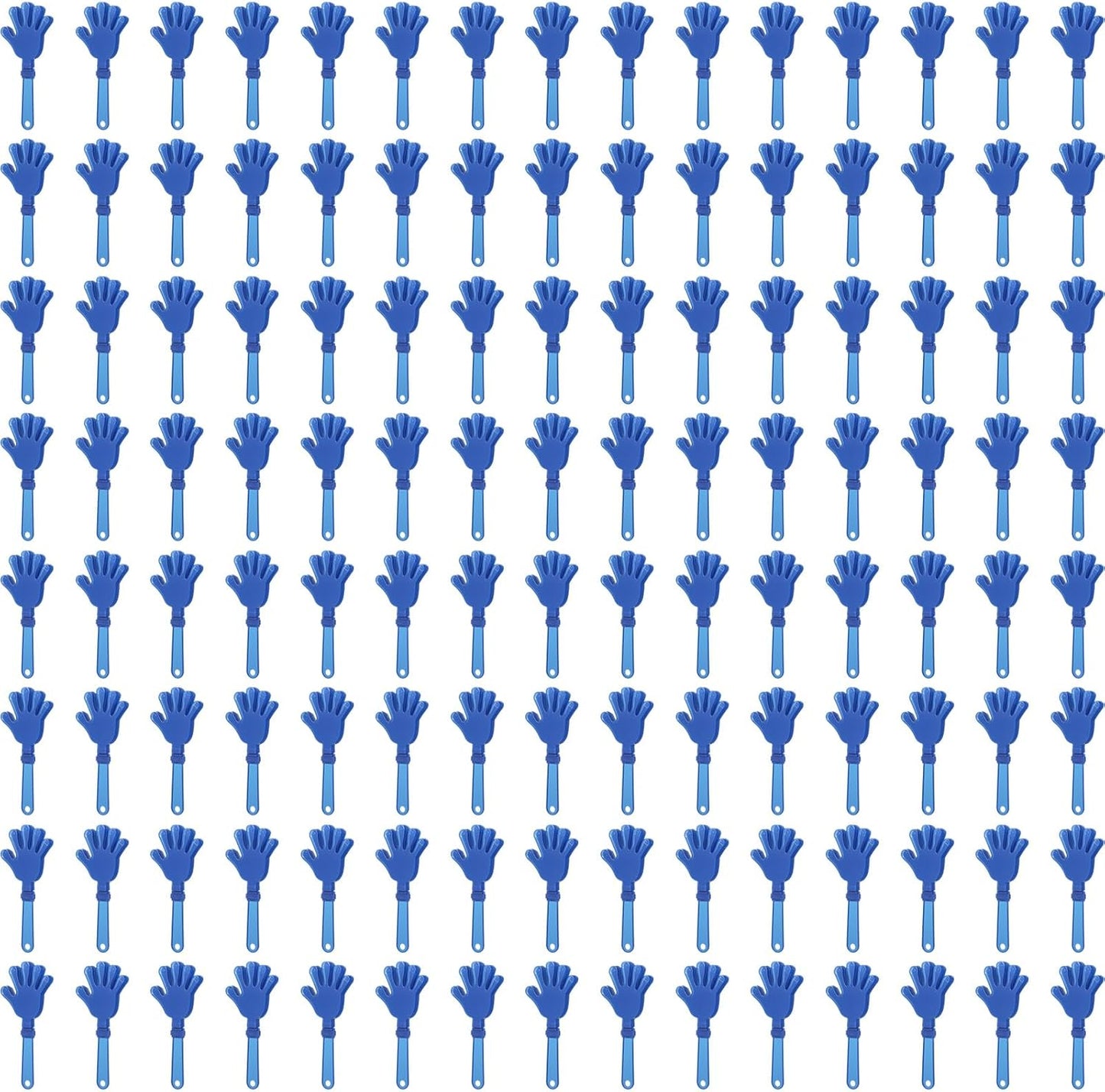120 Pieces Coral Red Hand Clappers 7.5 Inch Clappers Noisemakers Noise Makers Plastic Clapper Party Favors Sporting Events Cheers Ball Dance Basketball Football Noisemakers （Coral Red）