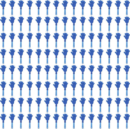 120 Pieces Coral Red Hand Clappers 7.5 Inch Clappers Noisemakers Noise Makers Plastic Clapper Party Favors Sporting Events Cheers Ball Dance Basketball Football Noisemakers （Coral Red）