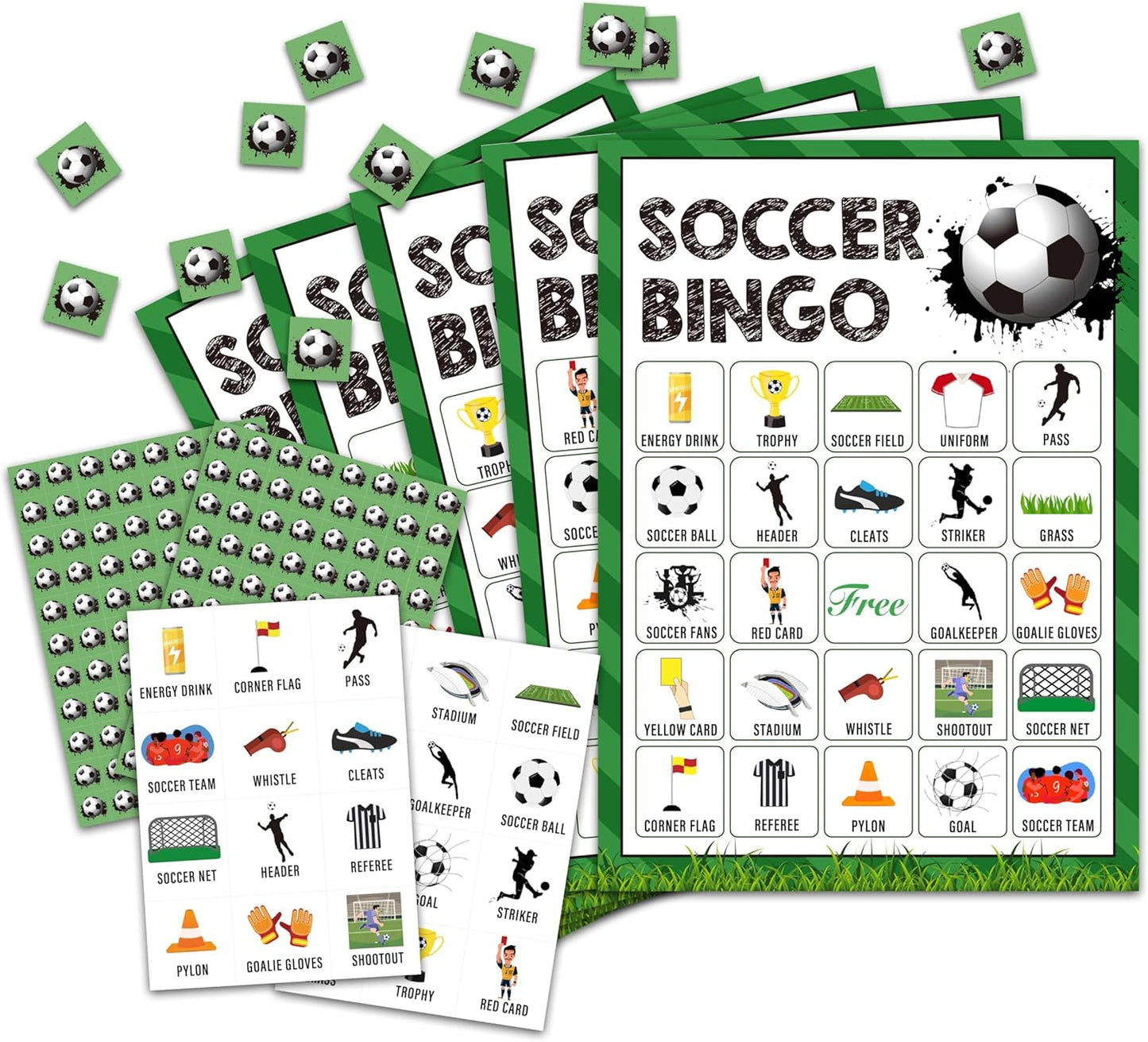 Baseball Bingo Card Game, Baseball Bingo Game for Adults, Sports Party Supplies, Favors, Baseball Party Decorations, Gift – 24 Players Bingo Game, C06
