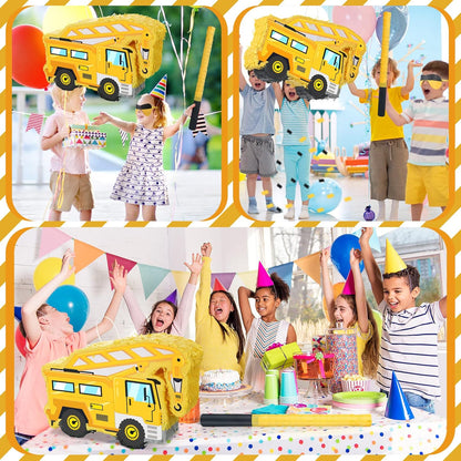 Baseball Piñata with Blindfold Bat for Birthday Party Softball Paper Piñata Sports Balls Confetti Baseball Party Supplies for Birthday Party Decorations 13.19 x 13.19 x 3 Inch(Cool)