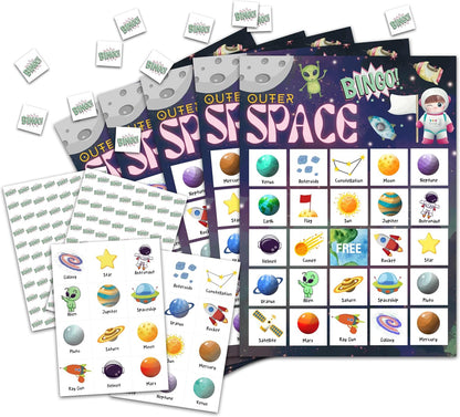 Baseball Bingo Card Game, Baseball Bingo Game for Adults, Sports Party Supplies, Favors, Baseball Party Decorations, Gift – 24 Players Bingo Game, C06