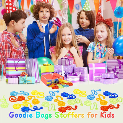 30 Pcs Sticky Spider Web Sticky Hands for Kids Bulk Halloween Party Favors Decorations,Spider Webs for Classroom Prizes,End of The Year Gifts Goodie Bags Stuffers Pinata Stuffers for Boys Girl