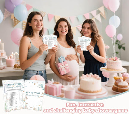 Under The Sea Baby Shower Bingo Game, Pack of 30 Game Cards, Sea Creatures Ocean Shower Game, Gender Reveal Party Decorations, Gender Neutral - KR77