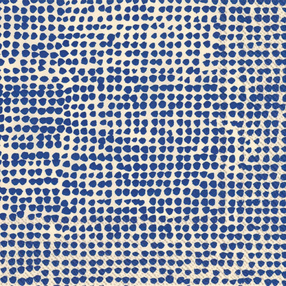IHR Ideal Home Range Cocktail Napkins Marimekko Disposable 3-Ply Paper Party Napkin Pack, 5" x 5", Orkanen Linen/Blue, 20-Count