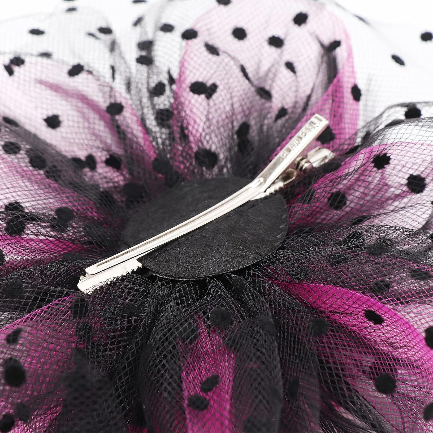 DRESHOW Fascinators Hat Flower Mesh Ribbons Feathers on a Headband and a Clip Tea Party Headwear for Girls and Women - Colors A
