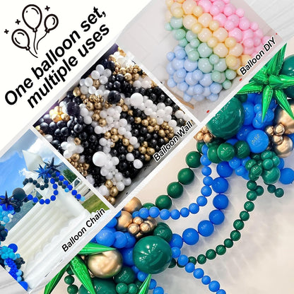 Gold Quick Link Balloons, 60PCS Linking for Balloon Wall Arch Chains, 6inch Linkable for Wedding Birthday Baby Shower Engagement Graduation Party Decorations