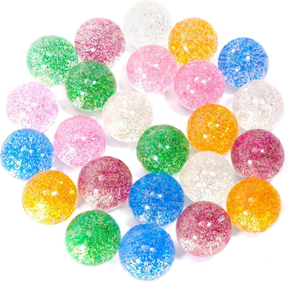 Pllieay 20PCS Space Bouncy Balls Bulk, Birthday Party Favors for Kids 32mm Space Theme Bouncy Balls for Kids Party Favors, Gift Bag Fillers, Easter Pinata Stuffers, Classroom Prizes and Pet Toys
