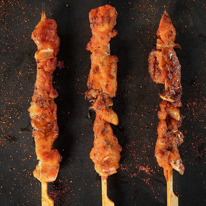 Candy Making Skewer Sticks 6 INCH - Natural Birch Wooden - Perfect for Cotton Candy, Caramel Apples, Cake Pops, and More - 70 Pack - Ideal for Corn Dogs and Sausages - Premium Quality
