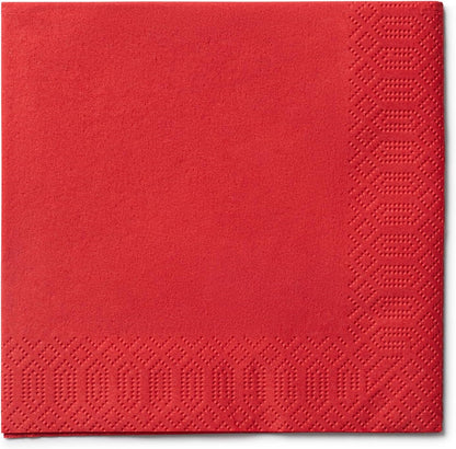 Black Beverage Napkins (300 Count) 2-Ply Disposable Cocktail Napkins for Bar, Weddings, Parties, Events, Premium Quality and EU Made