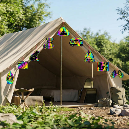 90shine 90Sets Camping Crafts Black Scratch Magic Crafts Art Kit Camp Fun Classroom Preschool Activities Party Favors