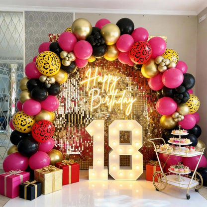 Black White Bow Balloons, 50 Pcs Pearl White Dot Printed Balloons with Black Bow and Cream Heart foil Balloon for Alternative Birthday Party Baby Shower Wedding Bachelorette Party Decorations