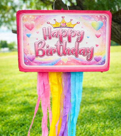 Jergrim Blue Monster Truck Piñata, Small 4 Piece Set, perfect for Kids Birthday Parties, Race Car Party Supplies fits piñata candy and party favors (17”X11”) Durable!