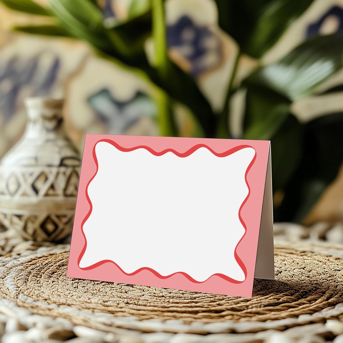 Mermaid Place Cards for Table Setting, 2 x 3.5" Escort Cards, 25 Under The Sea Tent Cards Food Label for Dinner Party, Wedding, Bridal Shower, Baby Shower, Birthday Party Supplies