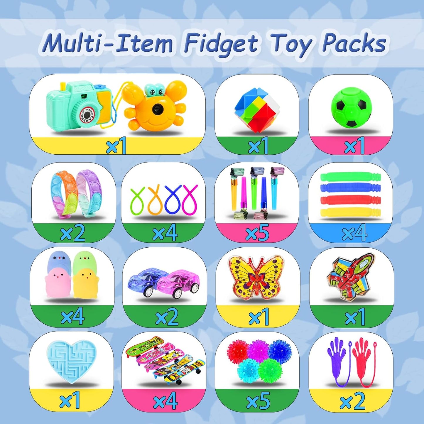1000 Pcs Party Favors for Kids, Fidget Toys Bulk, Prizes for Kids, Fidget Stocking Stuffers Birthday Party Gifts, Carnival Treasure Classroom Prizes Box, Goodie Bag Stuffers