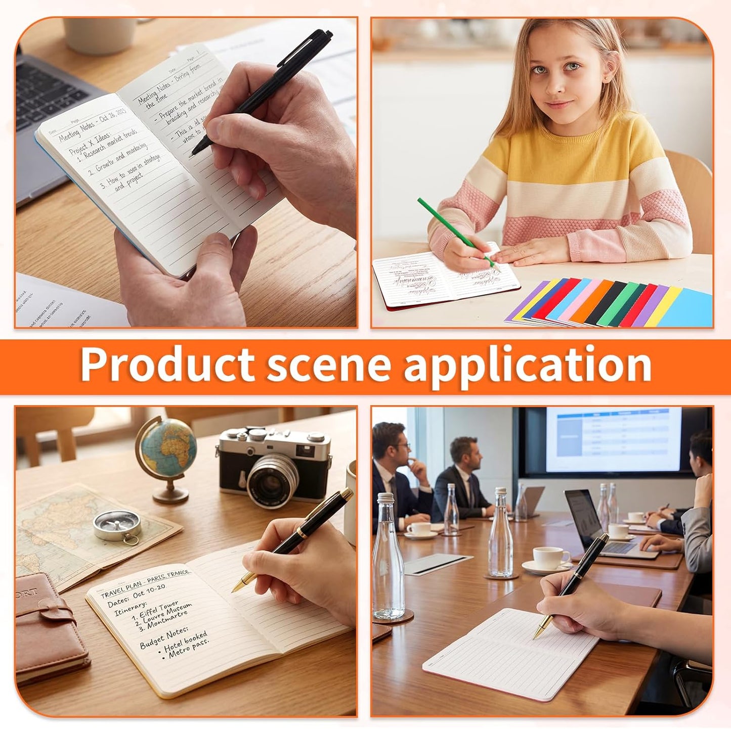 BESARME 60 Packs Mini Notebooks Bulk, Blank Paper Small Pocket Notebook Mini Sketchbooks Small Journal Memo Notepads for Students School Supplies Prizes Classroom Gift Exchange Graduation Party Favors