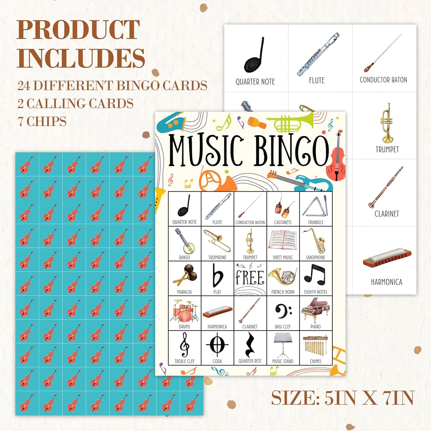 Book Bingo Game, Reading Party Bingo Cards Set, Read Themed Party Games Supplies for Book Lovers, Adults Family Friends Holiday Activities Favors Decorations for 24 Player, 01