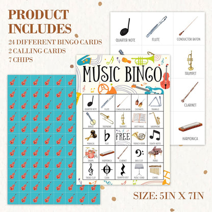 Book Bingo Game, Reading Party Bingo Cards Set, Read Themed Party Games Supplies for Book Lovers, Adults Family Friends Holiday Activities Favors Decorations for 24 Player, 01